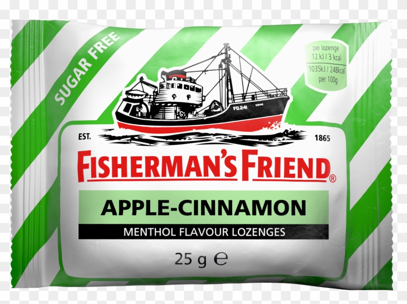 Pack25g Default Applecinnamon - Fisherman Friend Lemon Clipart #2065491