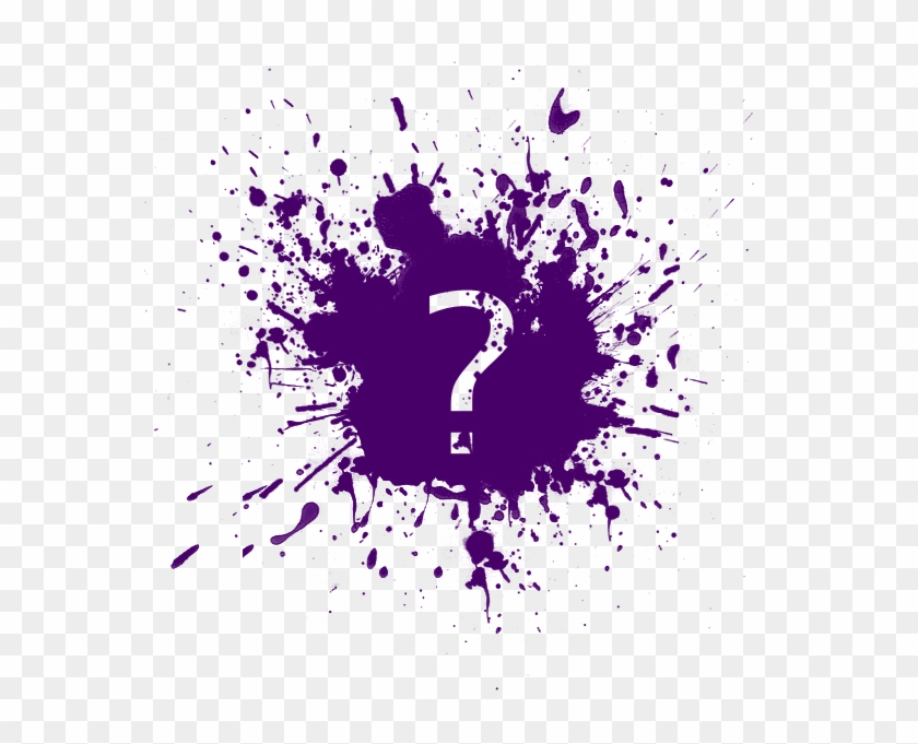 Mystery Png - Black Paint Splatter Clipart