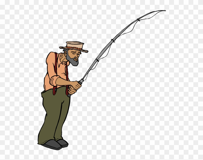 Fishing Fishermen - Cartoon Fisherman Png Clipart