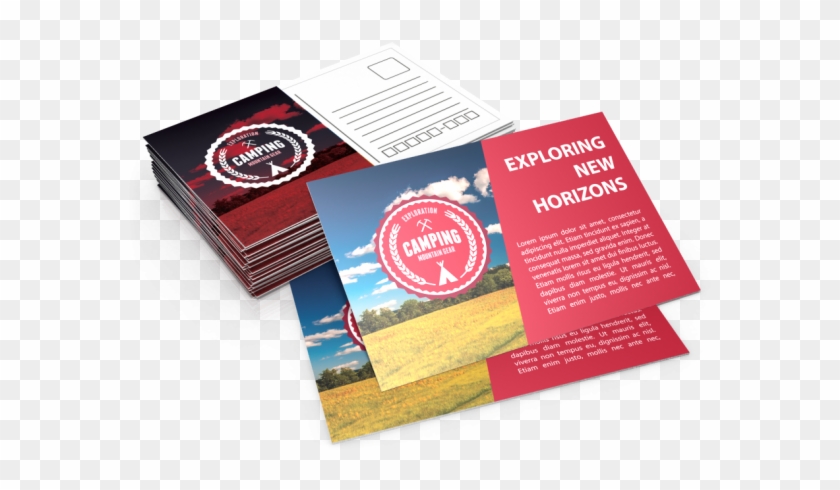 If You Send Postcards, There's Less Risk They'll Know - Book Cover Clipart