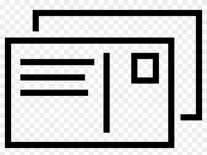 Png File - Postcard Icon Clipart