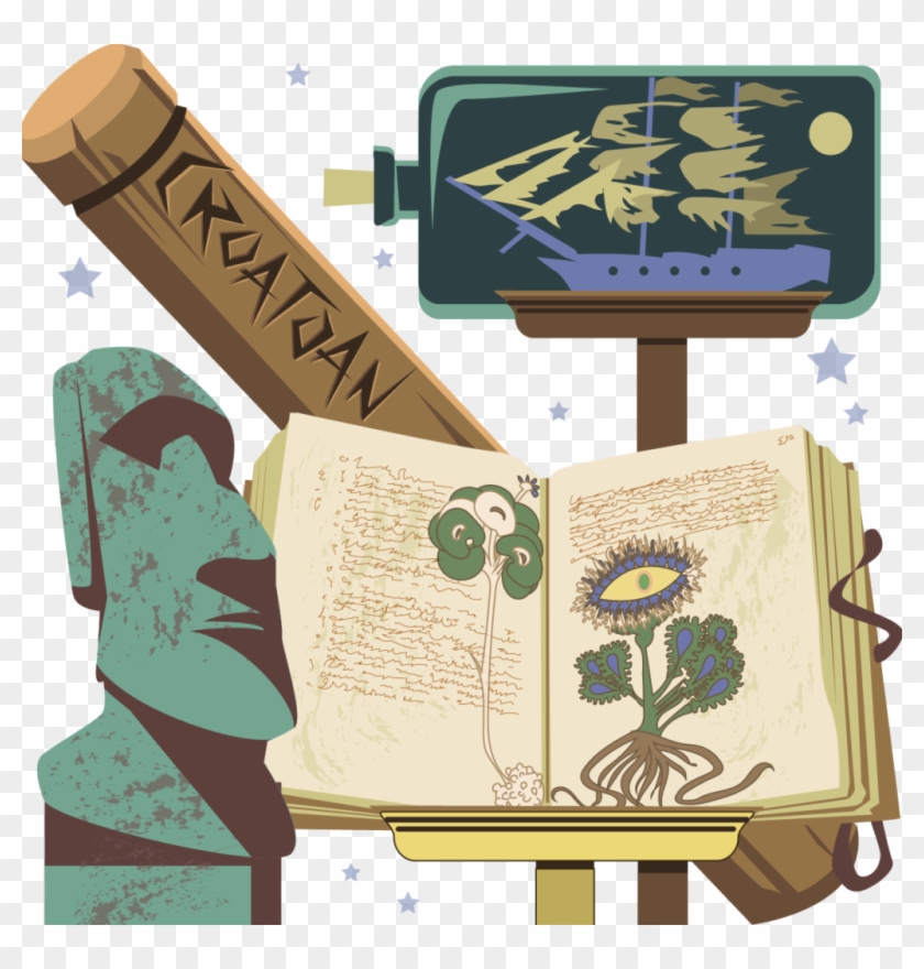 Stories Of Obscure Origins And Unsolved Puzzles, Secret - Illustration Clipart