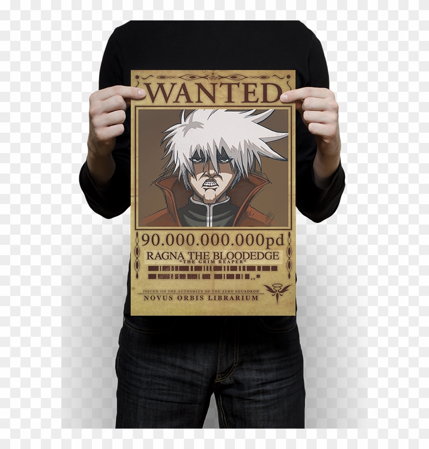 Eighty Sixed On Twitter - Blazblue Ragna Wanted Poster Clipart #2067125