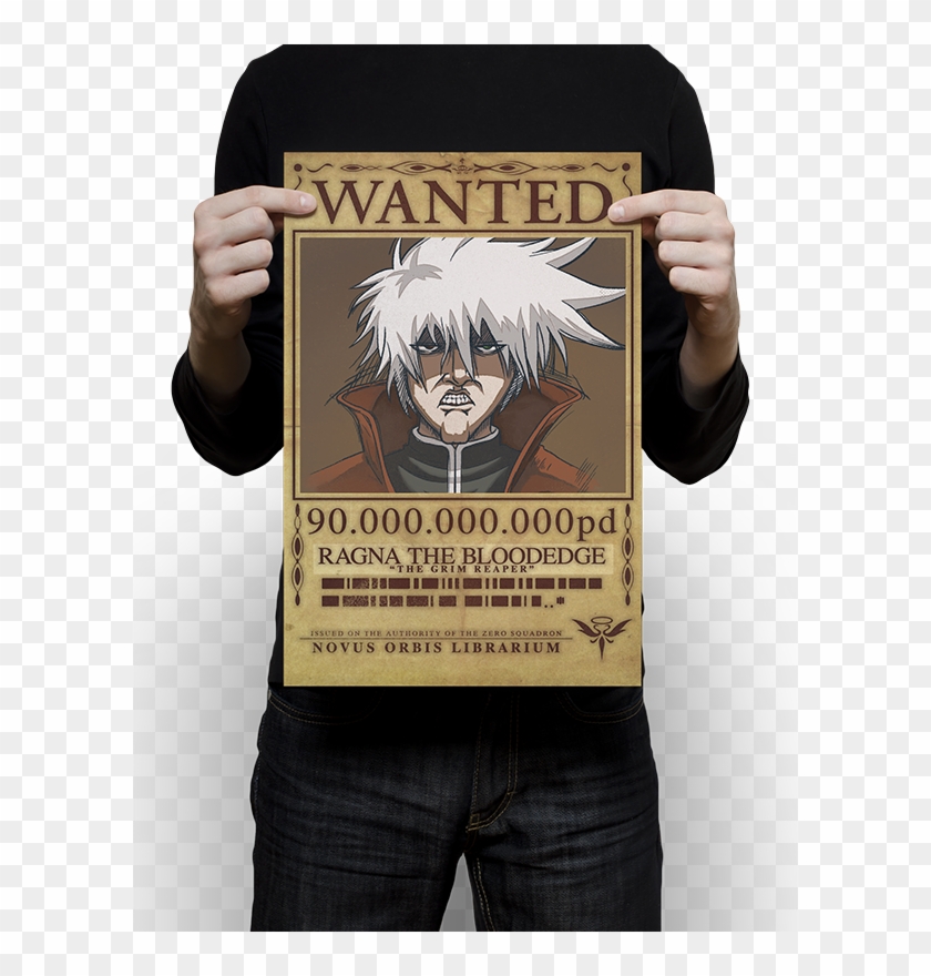 Eighty Sixed On Twitter - Blazblue Ragna Wanted Poster Clipart