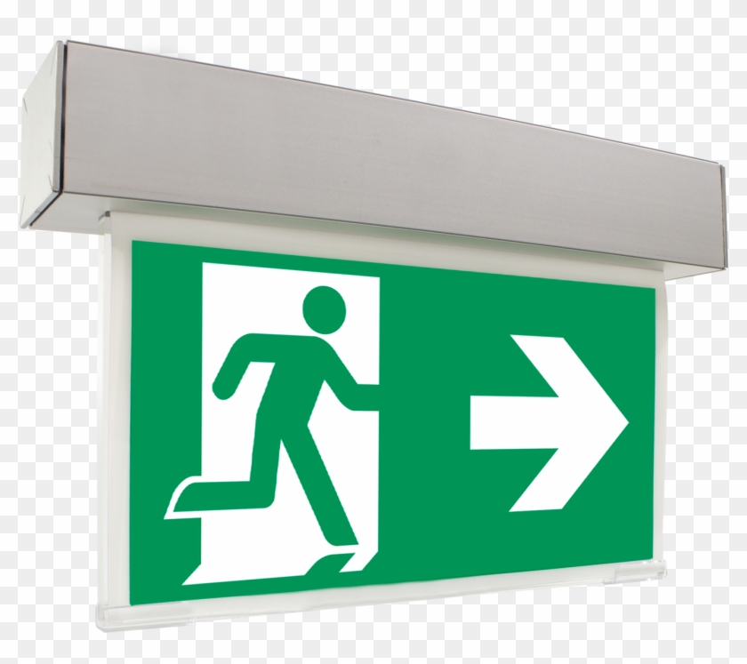 Exit Sign Universal, Cbs Ml, Incl - Emergency Exit Logo Clipart #2067236