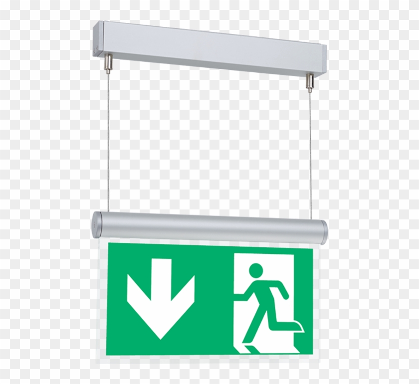 Architectural Emergency Exit Sign Clipart