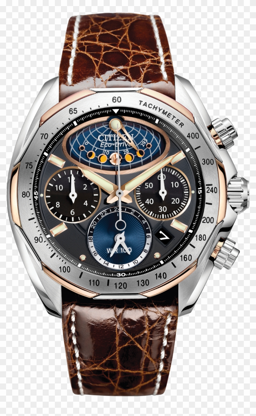 Moon Phase Flyback - Citizen Moon Phase Flyback Chrono Clipart #2067564