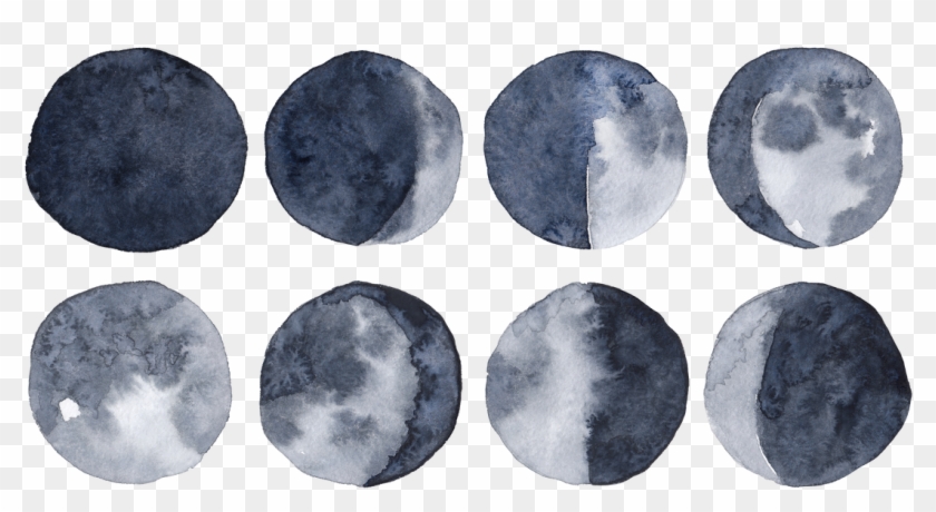 Below You Will Find The 2019 Moon Phase Calendar With - Canvas Above Bed Clipart