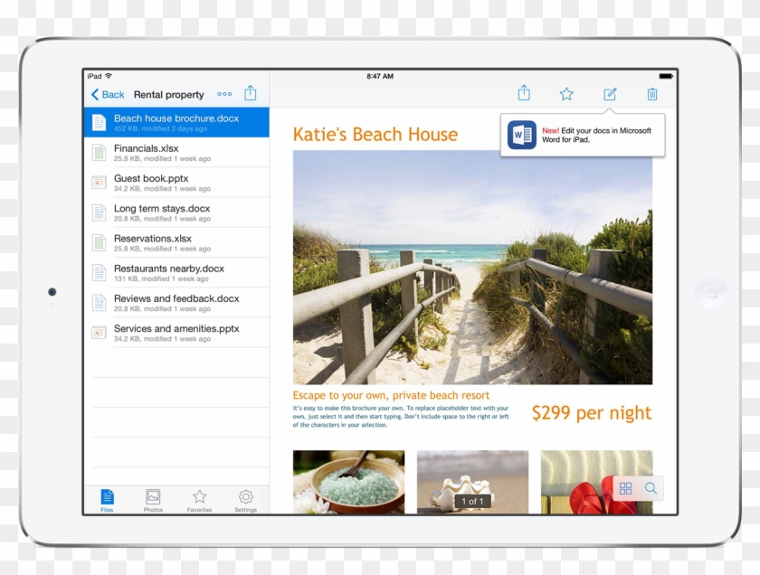 Edit Office Files From The Dropbox Mobile App - Dropbox Document Clipart #2067662