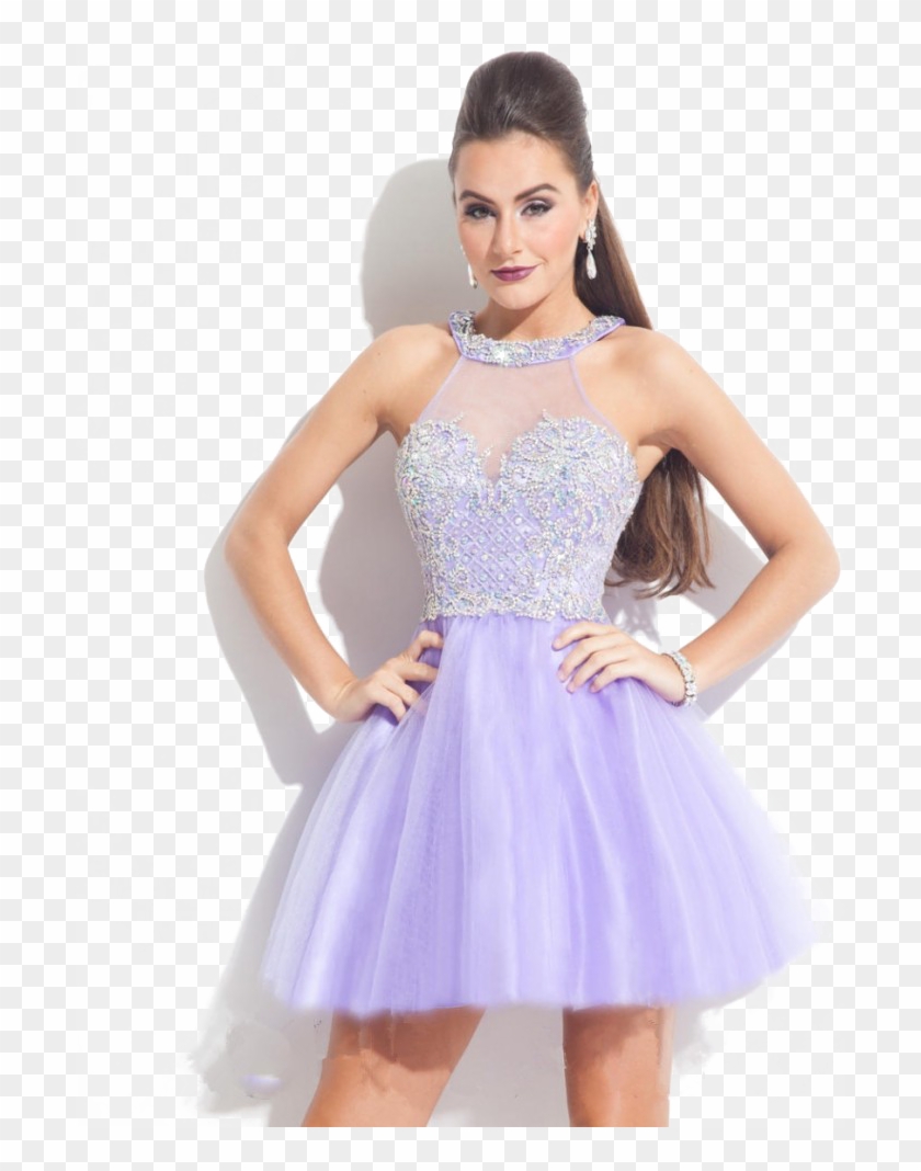 Cocktail Dresses For Prom Png Image Background - Short Lilac Grad Dresses Clipart #2067725