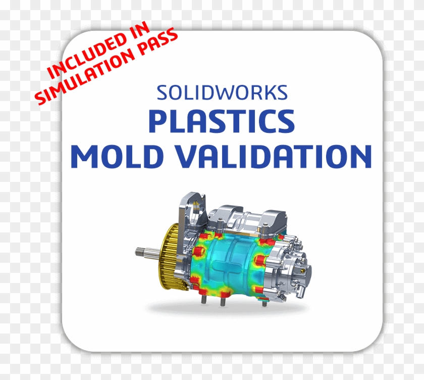 Solidworks Plastics - Mold Validation - Solidworks Clipart #2067780