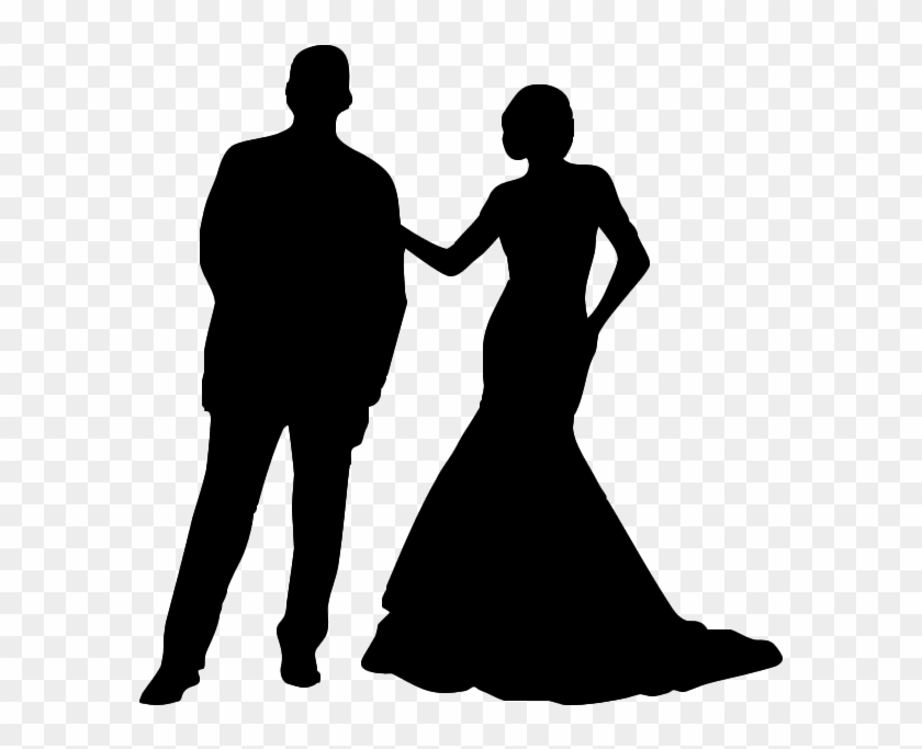 Prom - Black Couples In Formal Wear Clipart