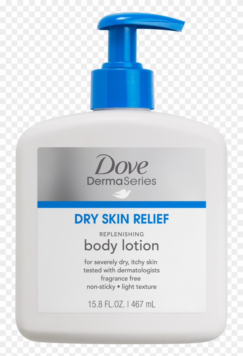 Lotion Png - Dove Derma Series Dry Skin Relief Clipart #2068250