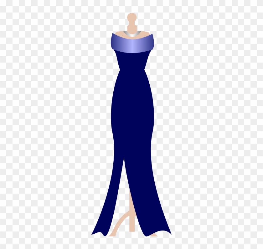 Gown Clipart Prom Dress - Png Download #2068251