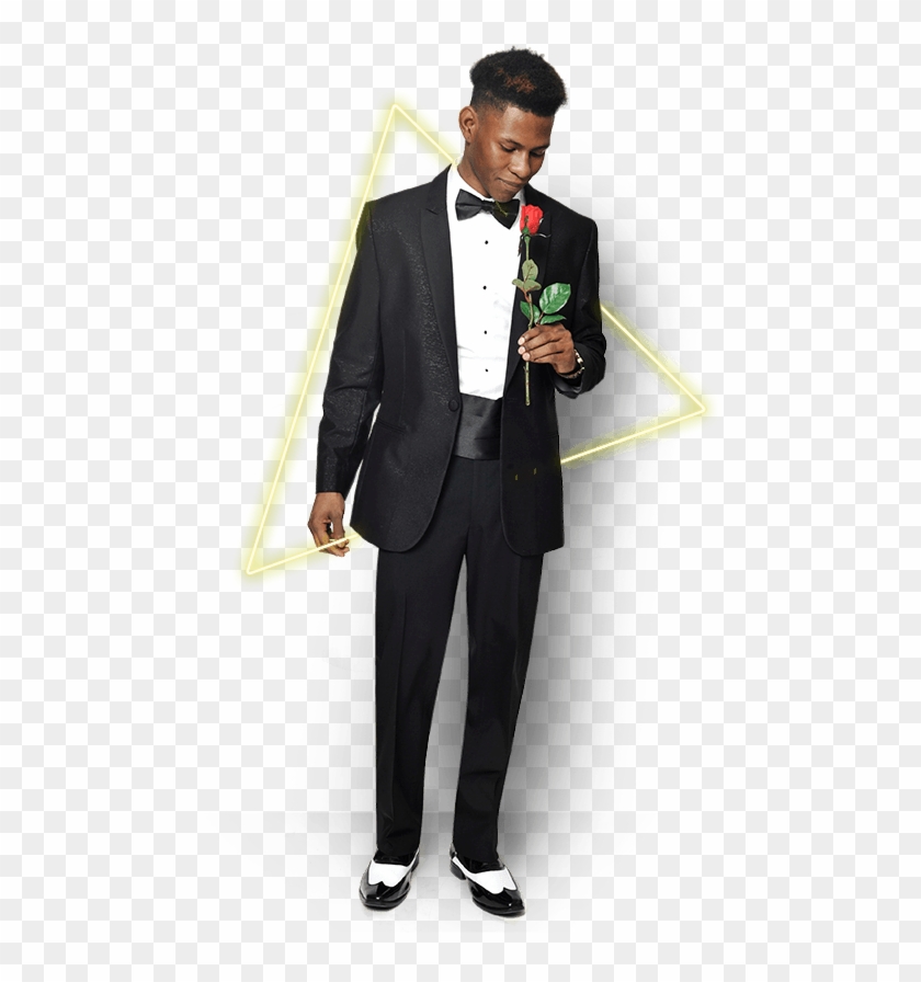 Black - Black Prom Suits 2019 Clipart #2068393