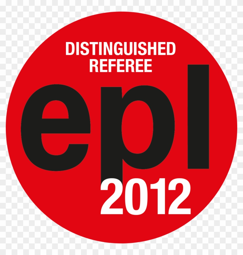 Epl Distinguished Referees - Circle Clipart