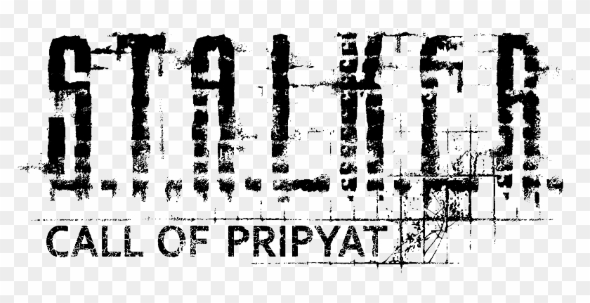 S - T - A - L - K - E - R - - Call Of Pripyat Takes - Stalker Call Of Pripyat Logo Clipart #2068494