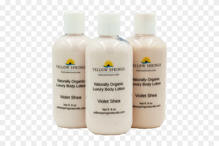 Violet Shea Organic Luxury Body Lotion - Bottle Clipart