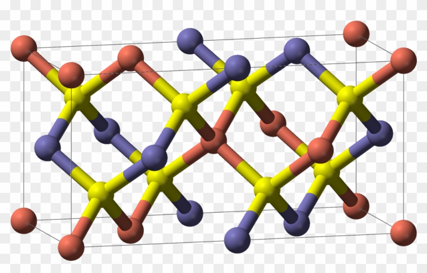 Chalcopyrite Crystal Structure Clipart