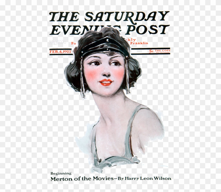 Saturday Evening Post Cover 2 4 1922 - Saturday Evening Post Halloween Covers Clipart #2068785