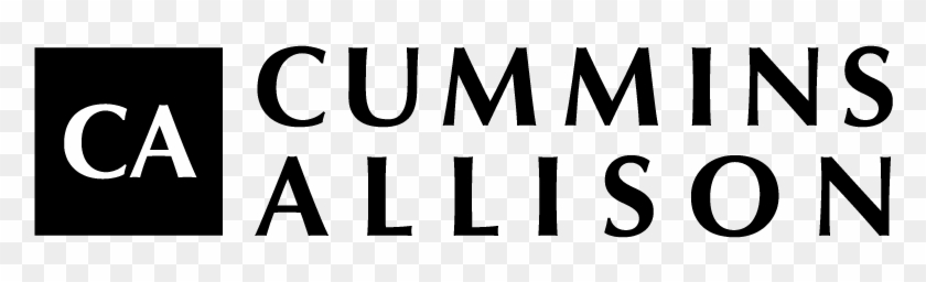 Cummins Allison New Logo As Of 0412 - Cummins Allison Clipart