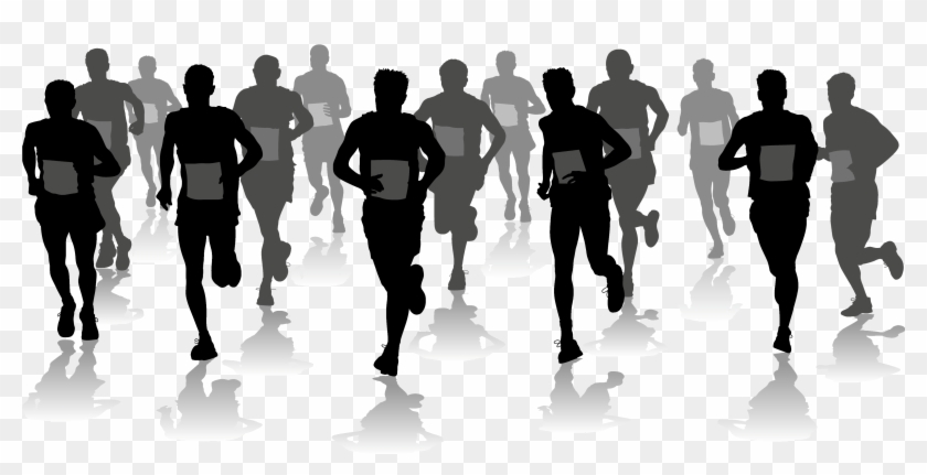 Saturday, April 22nd - Marathon Runner Clipart - Png Download
