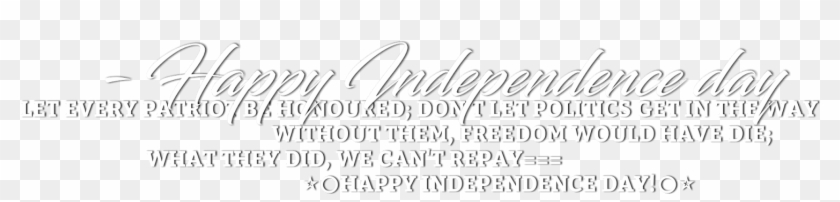 ^ Independence Day Special Png^❤⭐ - Calligraphy Clipart #2069786
