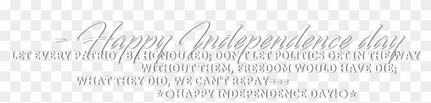 ^ Independence Day Special Png^❤⭐ - Calligraphy Clipart