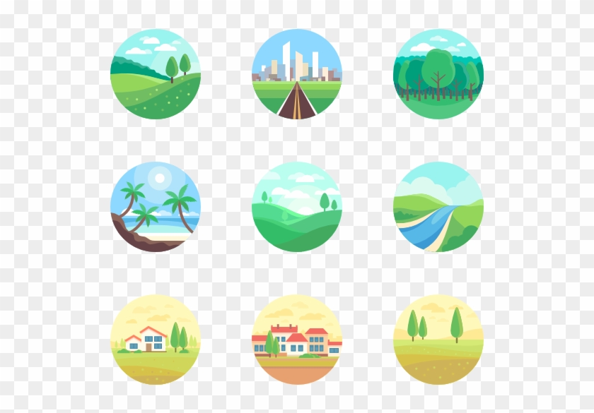 Landscapes Collection - Sphere Clipart