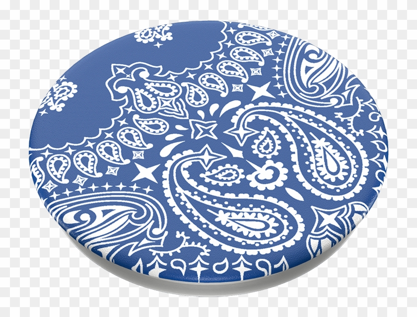 Blue Bandana, Popsockets , Png Download Clipart #2069843
