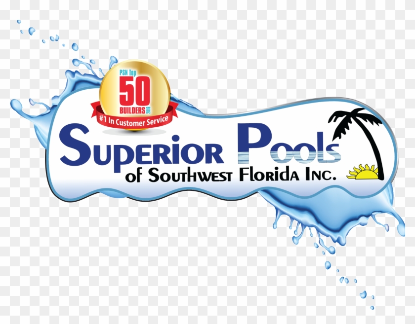 Superiorpools Logo With Psn Award Small - Superior Pools Of Southwest Florida Inc Clipart