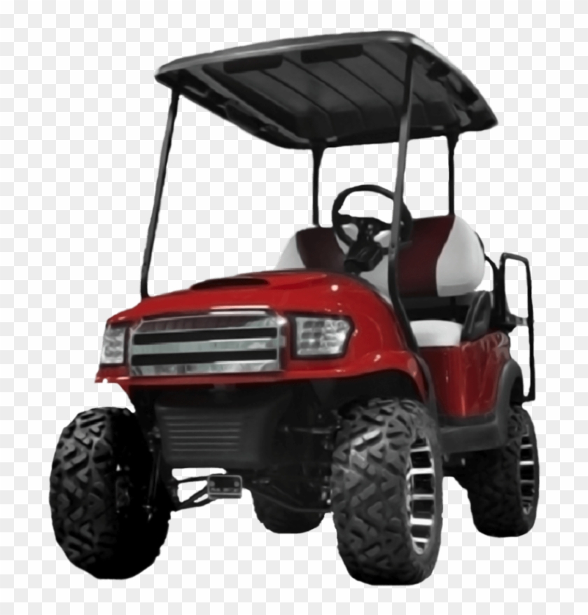 Custom Red Alpha Body By Brazos Valley Golf Cars - Alpha Body Kit For Club Car Precedent Clipart #2071161