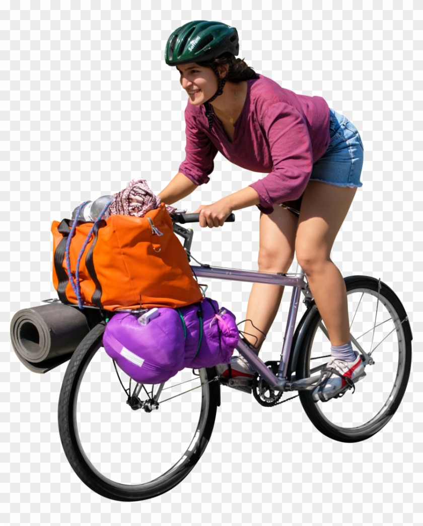 People Biking Png - Cutout People Biker Clipart #2071350