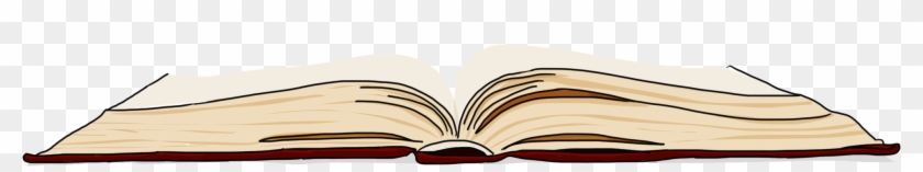 Book Transparent Draw - Open Book Drawing Transparent Clipart
