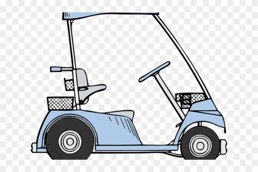 Golf Clipart Golf Cart - Golf Cart - Png Download #2071941