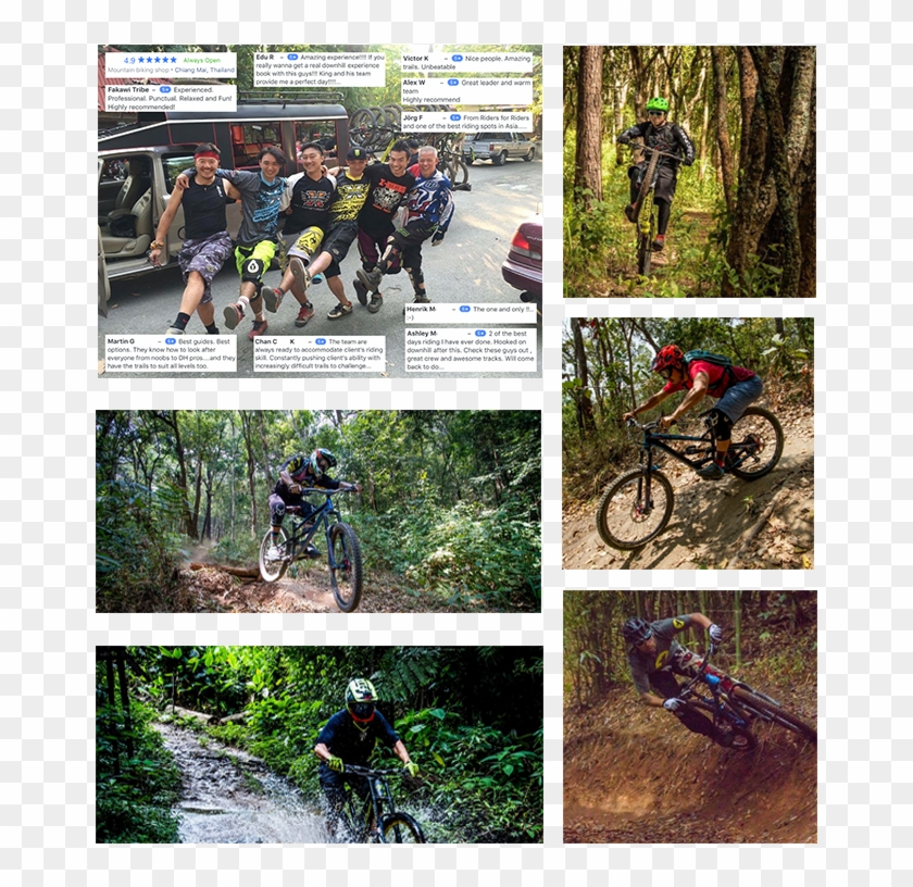 Includes Enduro Or Dh Bike, Protective Gears, Lunch, - Hybrid Bicycle Clipart #2072099