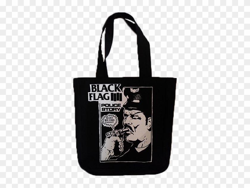 Black Flag Police Story Tote Bag - Tote Bag Clipart #2072208