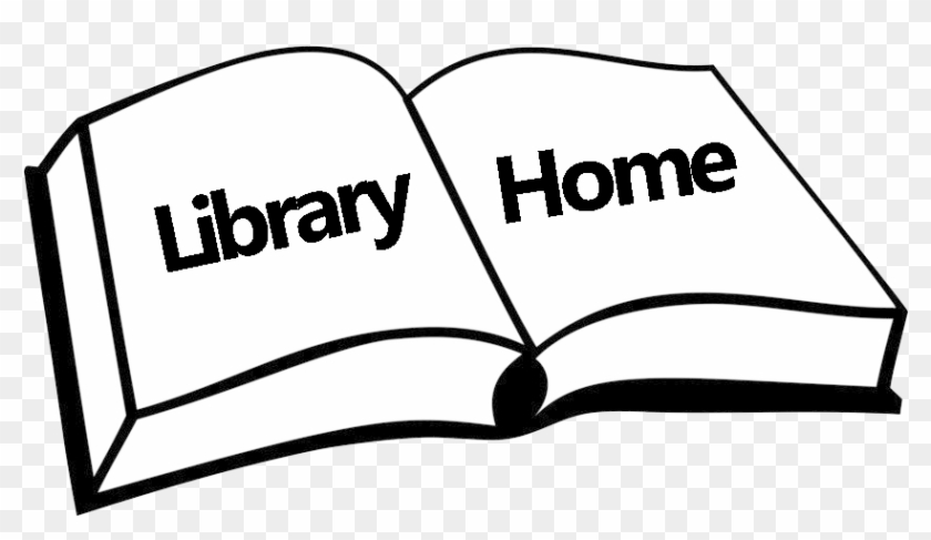 A White Book With Black Outlining Of An Open Book Containing Clipart #2072469