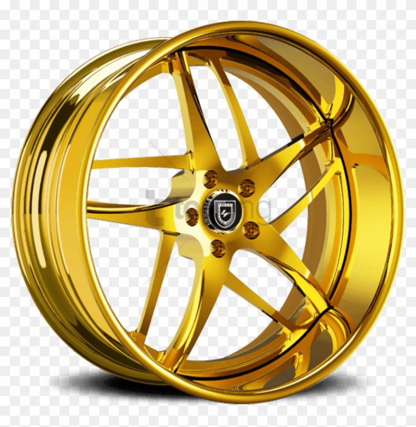 Free Png Download Lexani Rims Gold Png Images Background - Lf746 Clipart #2072475