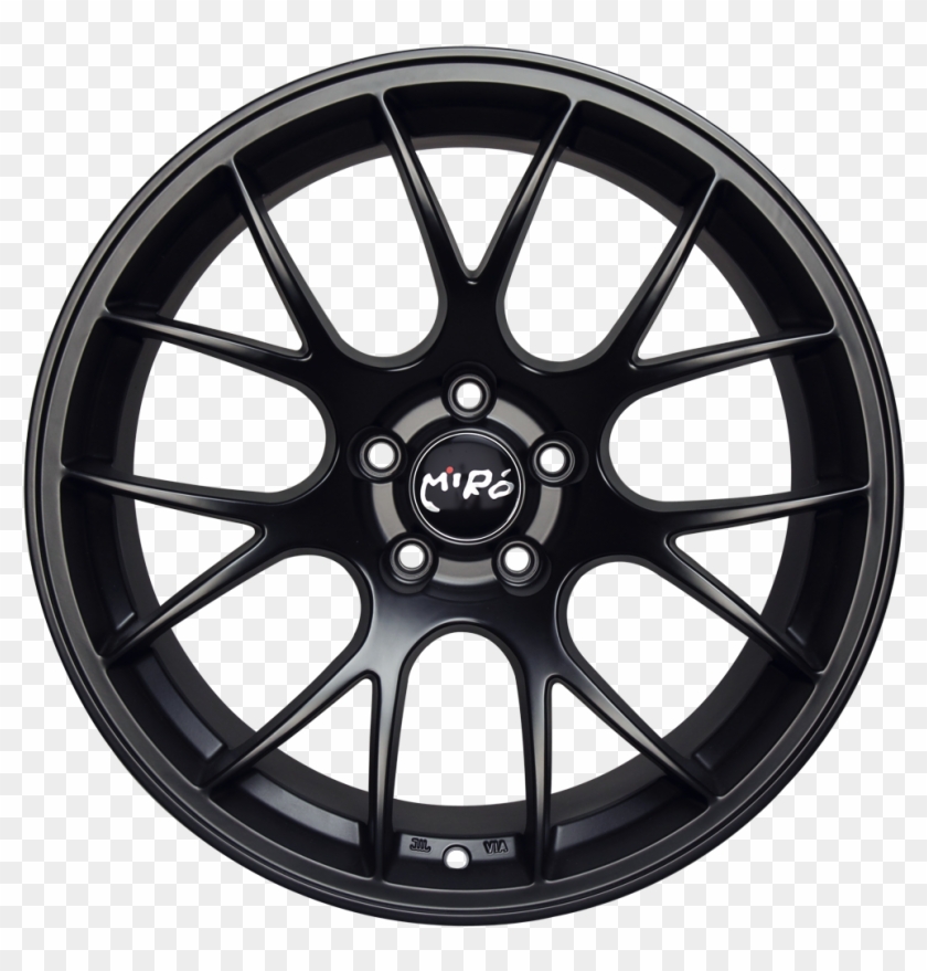 Black Rims Front Png - Golf Mk5 Black Mat Rims Clipart