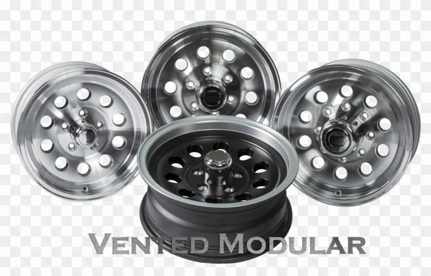 Vented Modular - Hubcap Clipart
