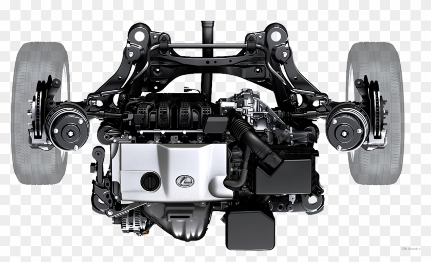 Lexus Es 350 Chassis Clipart