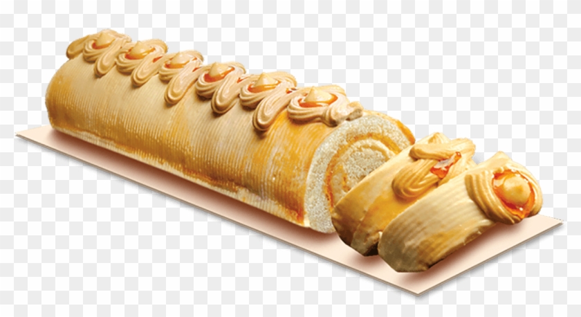 Leche Flan Roll - Red Ribbon Mango Roll Png Clipart