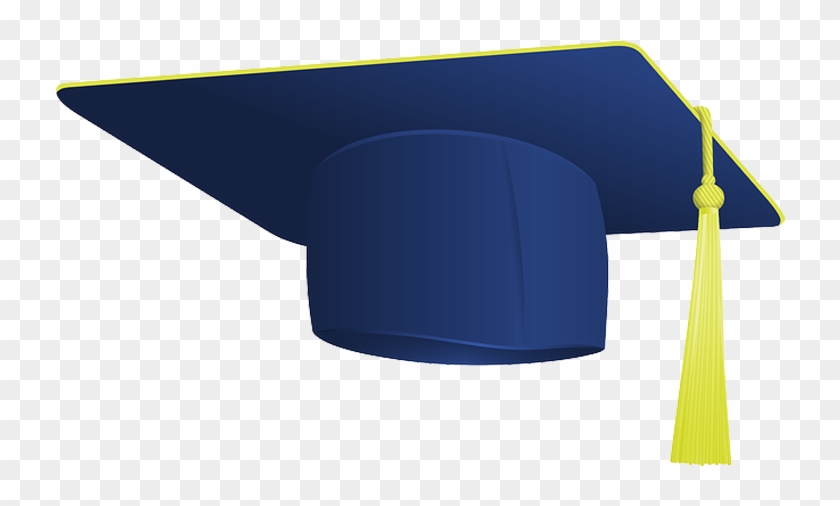 Chapéu Formatura Png - Chapeu De Formatura Azul Png Clipart #2074053