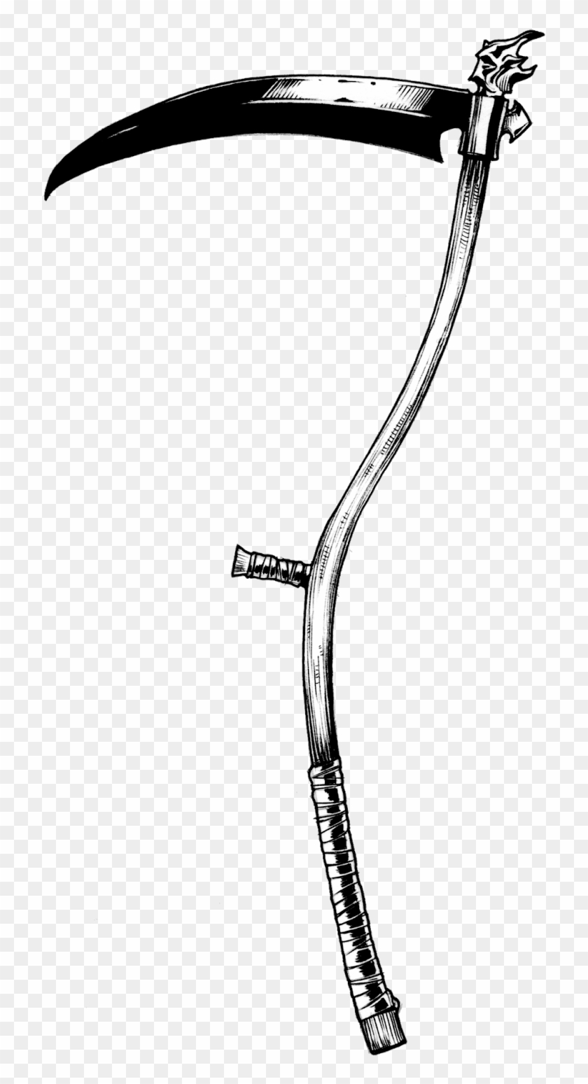 823 X 1600 9 - Reaper Scythe Clipart #2074113