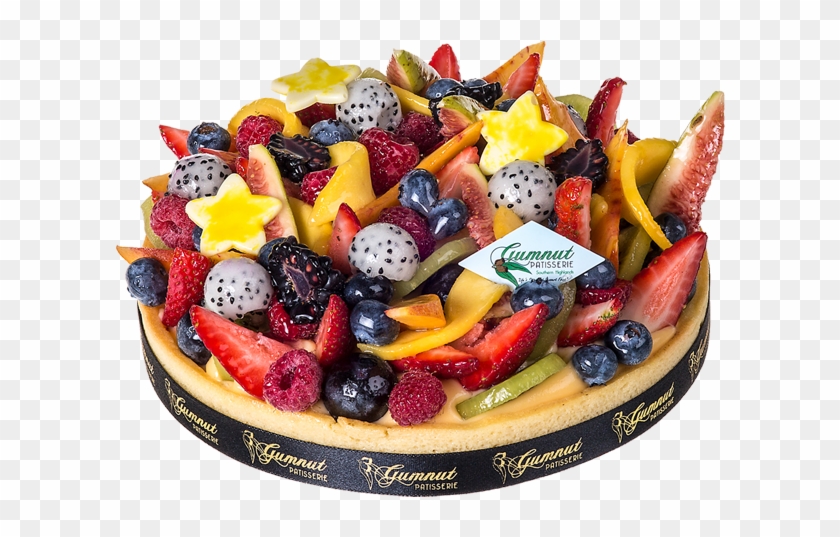 Festive Fruit Flan - Fruit Salad Clipart #2074159