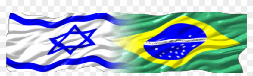 Bandeira Israel Png - Bandeira Brasil E Israel Clipart #2074291