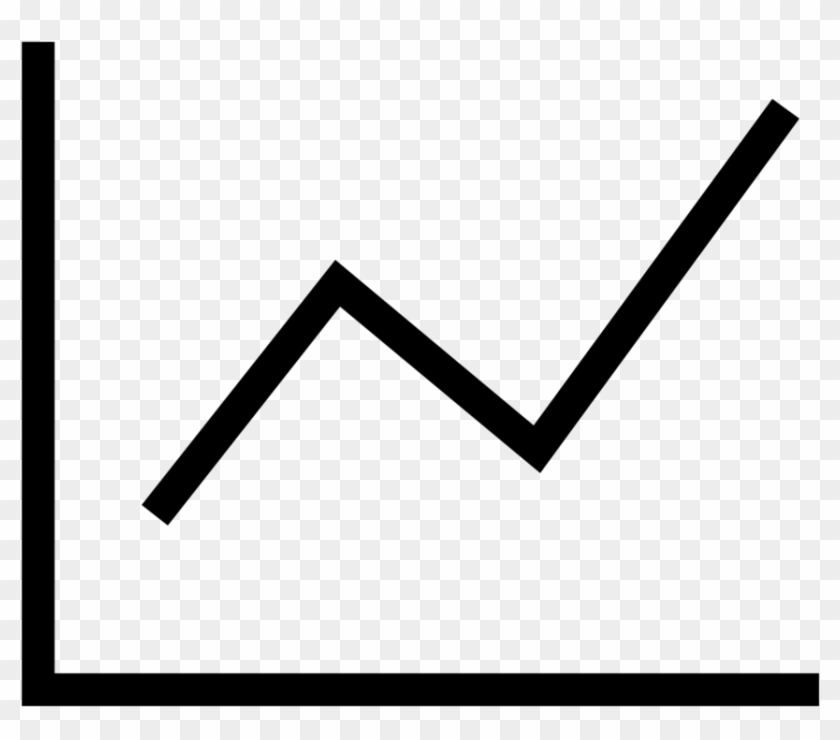 Line Graph - Line Art Clipart
