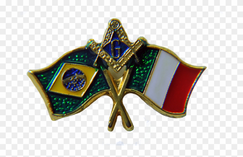 Passe O Mouse Sobre A Imagem Para Ver Detalhes - Bandeira Da Itália E Do Brasil Clipart #2074916