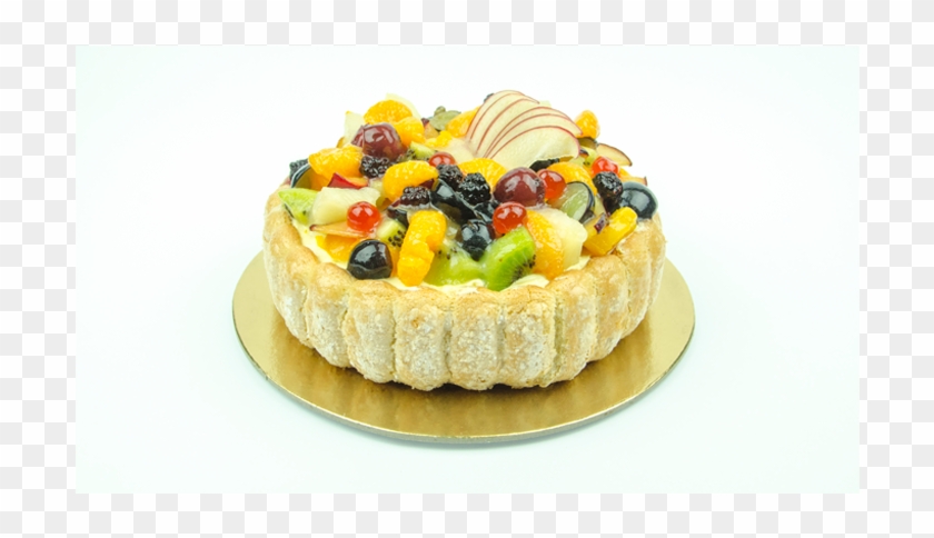 Fruit Flan Small - Fruit Cake Clipart #2075074